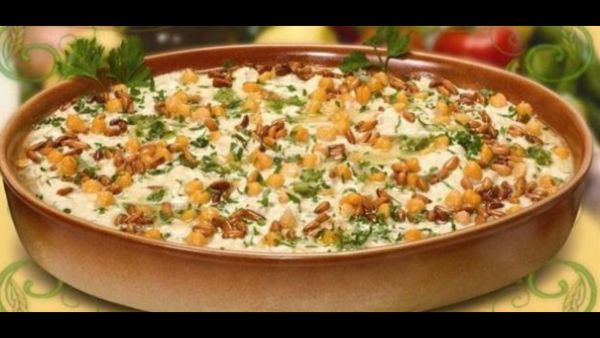 فتة الحمص اللبنانية