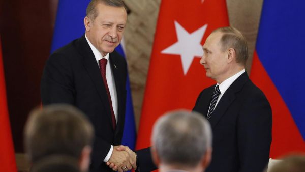 Putin and Erdogan held crisis telephone talks after 33 Turkish soldiers were killed by Syrian fire, triggering fears of a dangerous new escalation of tensions. AFP