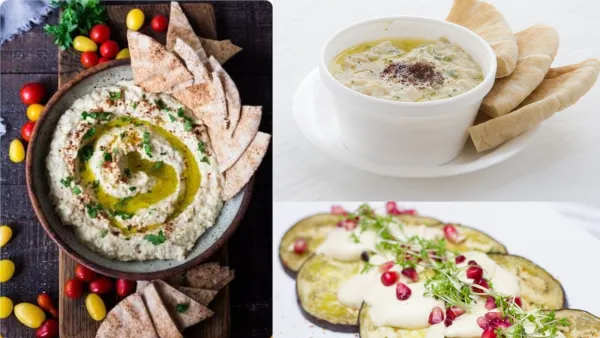بابا غنوج على الطريقة اللبنانية