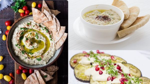 بابا غنوج على الطريقة اللبنانية