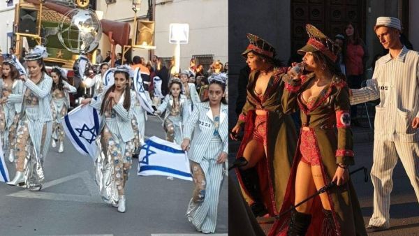 Jewish groups condemned the offensive carnival in Campo de Criptana. (Daily Mail)