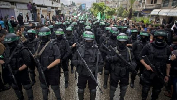 مقاتلون من حركة حماس