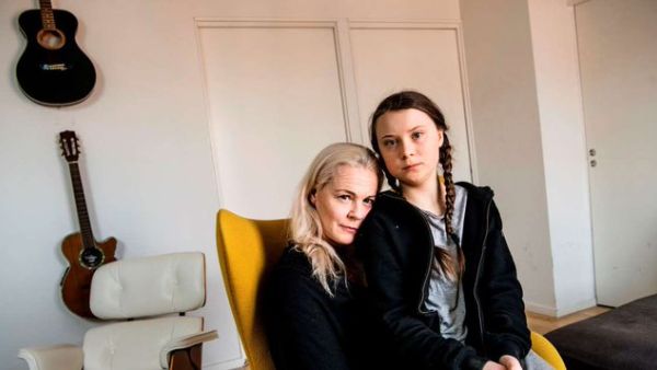 Mum on how Greta has changed (Twitter)