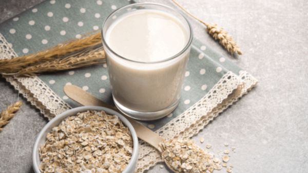 الحليب بالشوفان