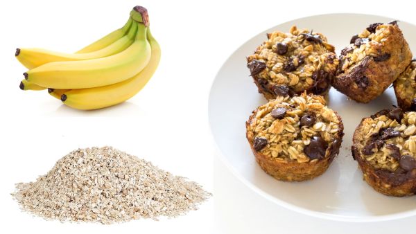 مافن الموز والشوكولاته الصحي