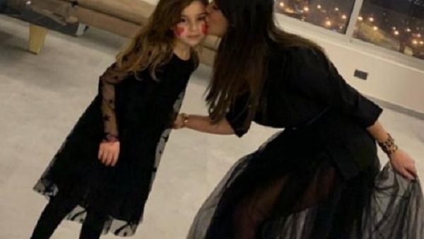 نادين نجيم تحتفل بعيد ميلاد ابنتها