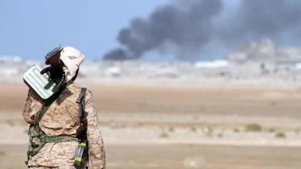 Pro-government forces in Yemen. (AFP)