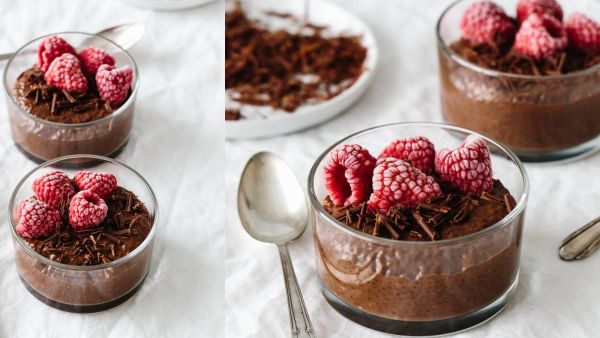 بودنغ الشوكولاتة ببذور الشيا