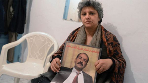 بسمة بلعيد أرملة السياسي التونسي الراحل شكري بلعيد