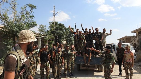 جنود من الجيش السوري