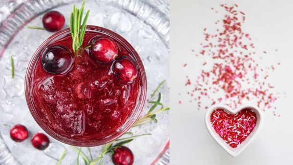 كوكتيل التوت البري الاحتفالي 