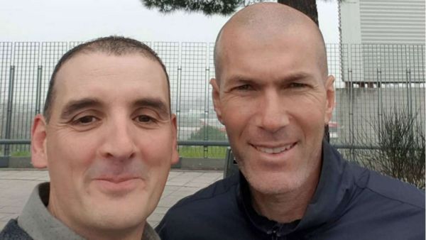 The Frenchman was involved in a small collision on his way to training, but found a helping hand in the form of the man whose vehicle he clipped 