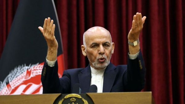 Afghanistan's president (Twitter)