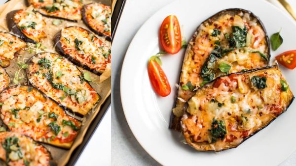 بيتزا الباذنجان المنخفضة بالكربوهيدرات