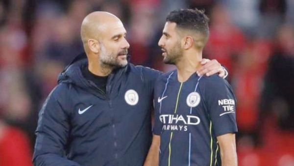 صورة أرشيفية لمحرز وغوارديولا