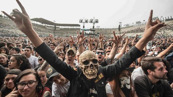 Extreme health measures were taken by health officials in Mexico over the weekend to avoid the spread of the coronavirus at a music festival in Mexico City. AFP/File