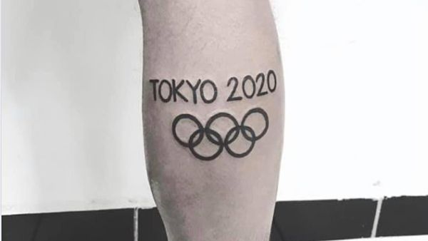 He uploaded it to social media with the caption: 'Can someone help me put 2021?. (Facebook)