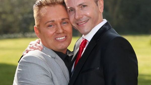Barrie Drewitt-Barlow, 50, and his husband Tony, 55 (Twitter)