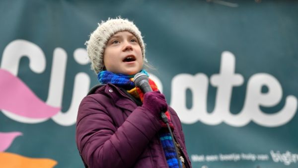 Swedish climate change activist Greta Thunberg says it is "extremely likely" she has the coronavirus. (AFP)