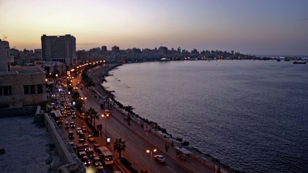 مظاهرات في الإسكندرية ضد فيروس كورونا