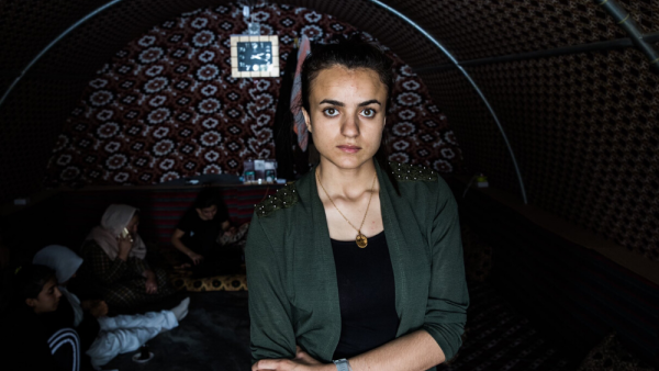 Iraqi Yazidi Woman Celebrates Death Penalty Rule Against Her ISIS Rapist Calling on Other Women to Report Rapists