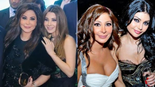 هيفاء وهبي، إليسا ونانسي عجرم