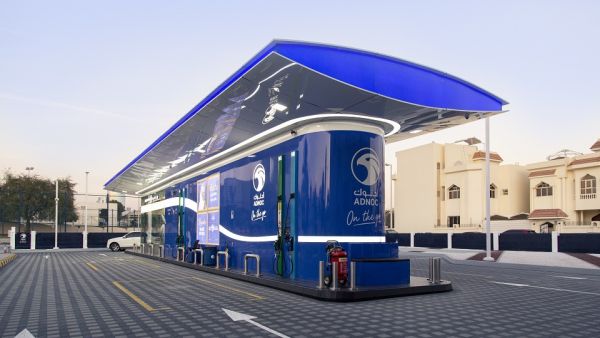 ADNOC On the go stations comprise varying designs to reflect the customer needs in the individual neighborhood in terms of size, number of pumps, and type of ADNOC Oasis store. ADNOC On the go stations comprise varying designs to reflect the customer needs in the individual neighborhood in terms of size, number of pumps, and type of ADNOC Oasis store.