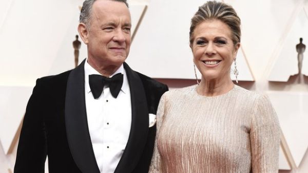 Tom Hanks and Rita Wilson (Twitter)