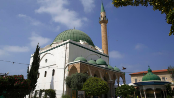 Al Jazzar Mosque was built after its 18th Century Ottoman governor in Acre   