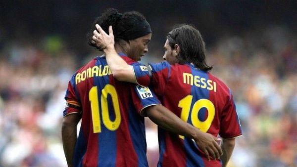 ميسي ورونالدينيو