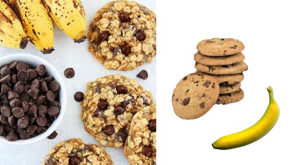 كوكيز بسكويت الموز