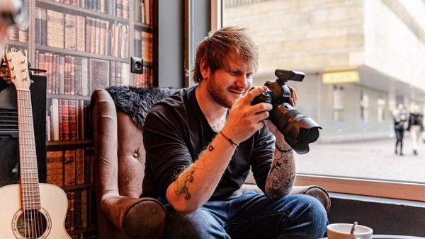 Three bottles of the sauce were signed by Ed himself