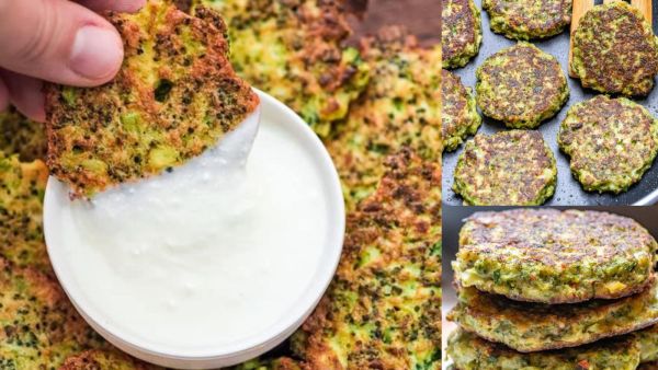 فطائر البروكلي الأساسية