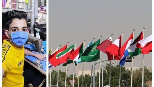 طفل الكمامات