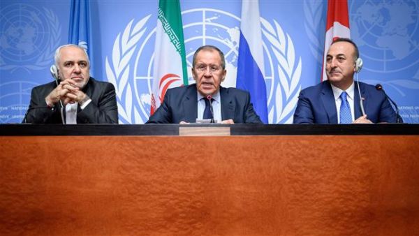 Top diplomats from Russia, Turkey and Iran will convene a fresh round of negotiations on Syria peace process via a video conference (Twitter)
