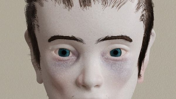 This included the physical impacts on the human body — including muscles, skin, eyes and hair — of remaining indoors, staying seated in a chair and spending excessive amounts of time staring at a computer screen. Pictured, Michael has bloodshot eyes and a pallid complexion (dailymail/onlinecasino)