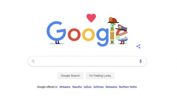 New Google Doodle (Twitter)