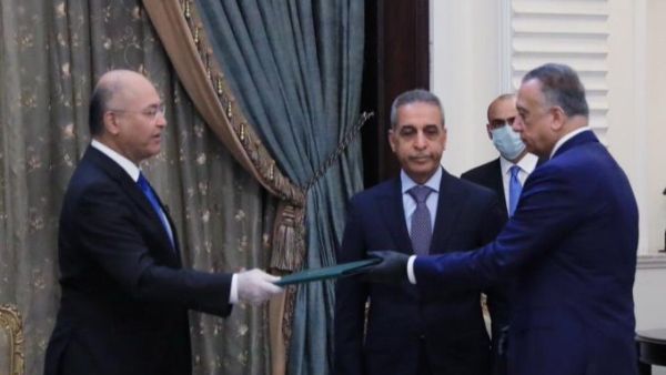 President Barham Salih tasked Mustafa al-Kadhimi, director of Iraq's National Intelligence Service, with forming a new government in a month (Twitter)