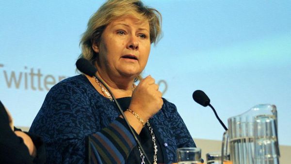 Norwegian Prime Minister Erna Solberg (Twitter)