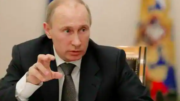 A file photo of Russian President Vladimir Putin. Photo: AFP