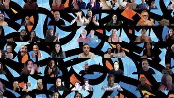 Collage on Zoom (Instagram)