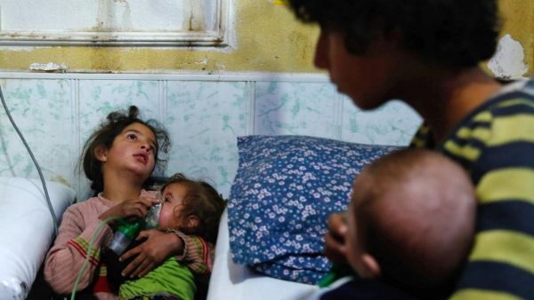 The global chemical weapons watchdog is investigating a suspected April chemical attack in Douma, Syria (AFP)