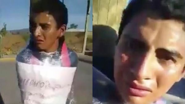 Christopher Daniel Chayoga is currently under custody of the Irapuato Public Ministry awaiting charges. (Video Screenshot)