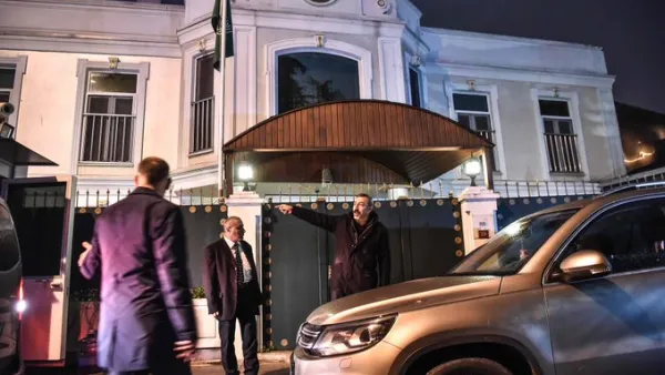 Saudi consulate in Istanbul (Twitter)