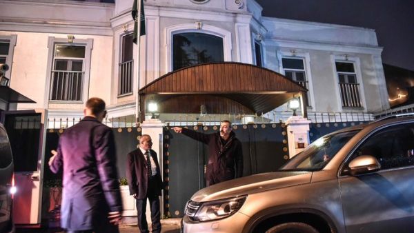 Saudi consulate in Istanbul (Twitter)