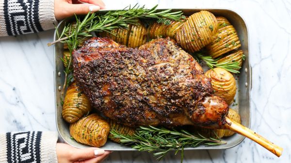 أطباق رمضانية: فخدة الضأن بالفرن