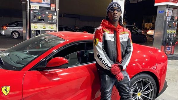 Offset rose to fame as part of the musical trio Migos with his relatives Takeoff and Quavo