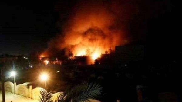 صاروخين نوع كاتيوشا سقطا بالقرب من الشركة الصينية في منطقة النهروان