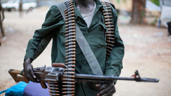 Sudanese soldier (Shutterstock)