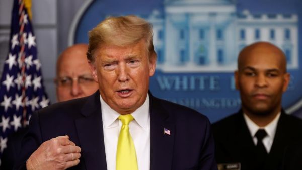 الرئيس الأمريكي دونالد ترامب